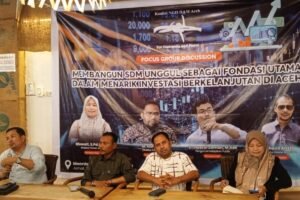 Tantangan Pembangunan SDM di Aceh jadi Sorotan dalam FGD oleh Koalisi NGO HAM Aceh