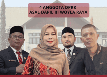 Sejarah Baru, Anggota DPRK Aceh Barat Dapil III Woyla Raya Gelar Turnamen Sepak Bola Piala Bergilir