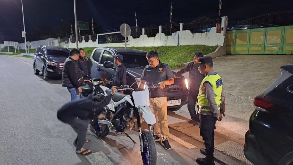 Polres Simalungun Gelar Patroli Skala Besar, Berhasil Cegah Gangguan Kamtibmas di Jalinsum