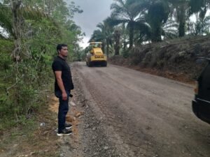 Terhenti 2023, PUPR Aceh Barat Lanjutkan Pembangunan Jalan Desa Pedalaman