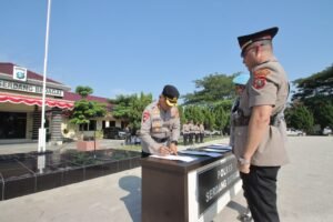 Kapolres Serdang Bedagai Sertijab Kasatreskrim Iptu Binrod Situngkir