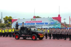 Apel Kesiapan Operasi “Powerboat Toba 2025”, Polda Sumut Pastikan Pengamanan Kelas Dunia