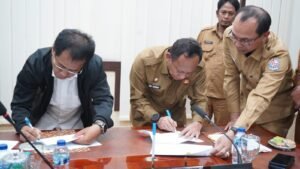 Kementrian PUPR Tanda Tangani Lahan Untuk Pemkab Deli Serdang Ini Tujuannya
