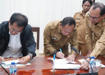 Kementrian PUPR Tanda Tangani Lahan Untuk Pemkab Deli Serdang Ini Tujuannya