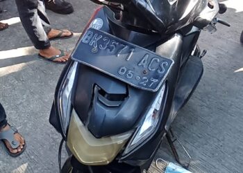 Ojol Meninggal di Tempat Usai Terlibat Laka Lantas di Medan Deli