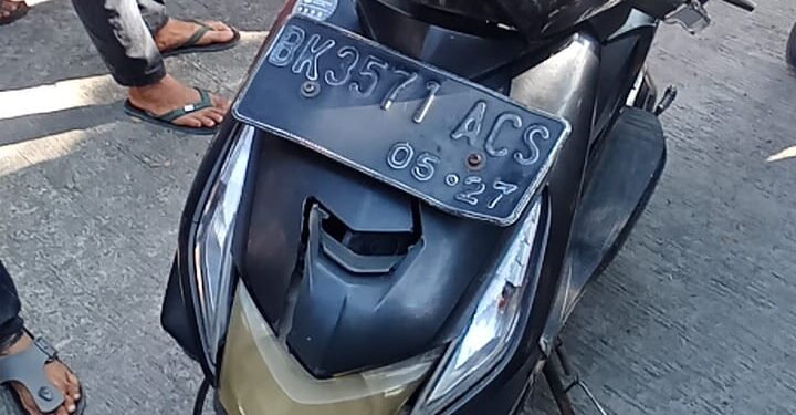 Ojol Meninggal di Tempat Usai Terlibat Laka Lantas di Medan Deli