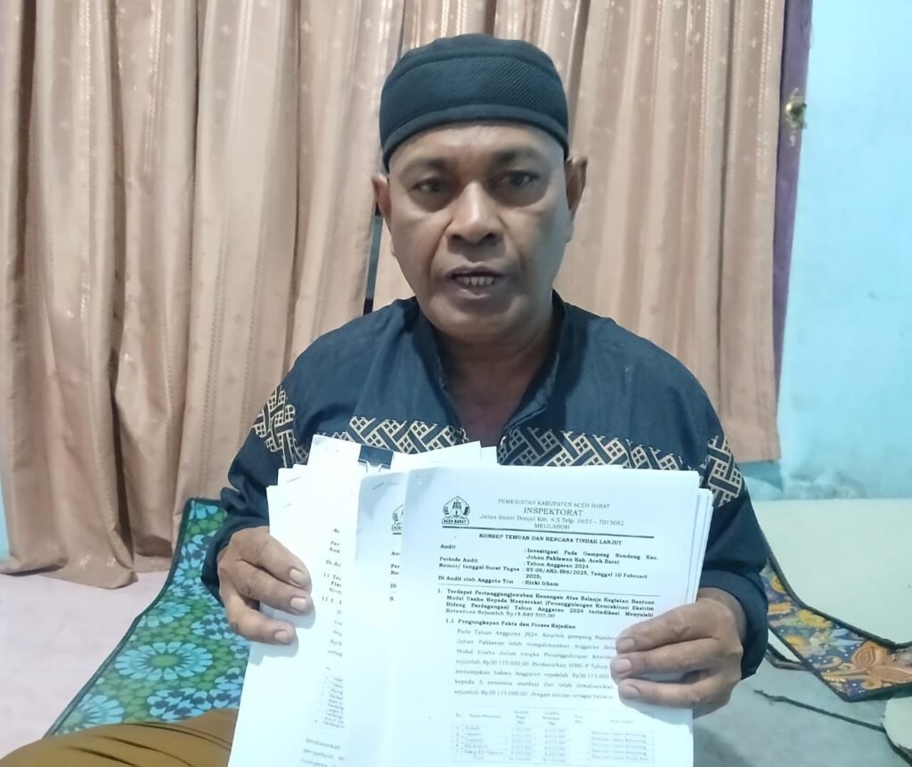 Keucik Gampong Rundeng Bantah Tuduhan Korupsi Dana Desa, Siap Diaudit Ulang