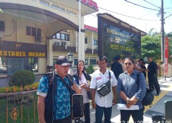 Lambannya Penanganan Kasus di Polrestabes Medan Dikecam, Korban Gelar Aksi Protes