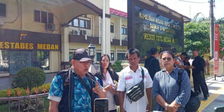 Lambannya Penanganan Kasus di Polrestabes Medan Dikecam, Korban Gelar Aksi Protes