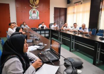 Pemkab Aceh Barat Gelar Rapat Pengendalian Inflasi Daerah