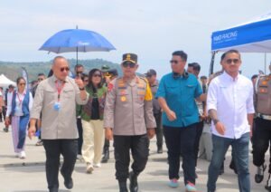 Kapolda Sumut Tinjau Pengamanan dan Kesiapan Event Aquabike F1H2O di Danau Toba