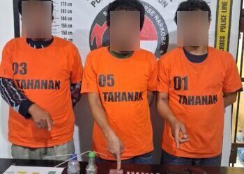Tiga Warga Pamatang Silimakuta Ditangkap Sat Narkoba Polres Simalungun, 6,58 Gram Sabu Diamankan