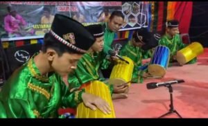 Pembukaan Lomba Sanggar Anak Sibok Tetap Ramai Meski Cuaca Kurang Mendukung