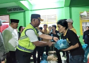 Bupati dan Kapolres Simalungun Sigap Kunjungi 140 Pedagang Korban Kebakaran Pasar