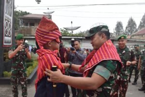 Pangdam I/BB Kunjungi Yonif 125/Si’mbisa, Ingatkan Prajurit Jago Perang tapi Humanis