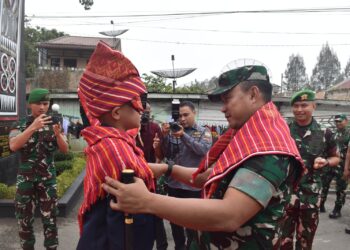 Pangdam I/BB Kunjungi Yonif 125/Si’mbisa, Ingatkan Prajurit Jago Perang tapi Humanis