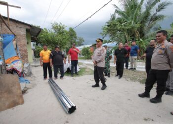 Forkopimda Sergai Salurkan Bantuan Tali Asih untuk Warga Terdampak Puting Beliung