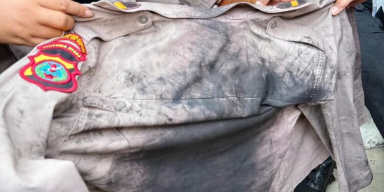 Unjuk Rasa di DPRD Sumut, Sejumlah Personel Polisi Alami Luka Saat Pengamanan