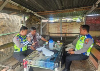 Sat Lantas Polres Simalungun Gelar Patroli Dialogis, Dekatkan Polisi dengan Masyarakat