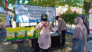 Polres Aceh Barat Gelar Gerakan Pangan Murah