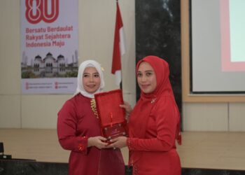 DWP Aceh Gelar Pertemuan Rutin dalam Rangka HUT ke-80 RI