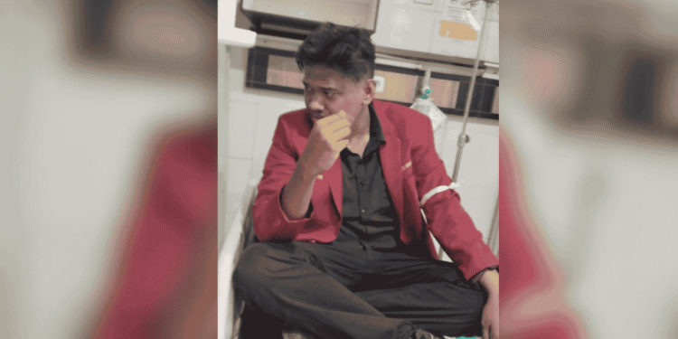 Dua Mahasiswa Jadi Korban Pemukulan Polisi Saat Aksi Demo di DPRD Sumut