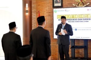 Lantik Dua Direksi Perumda Tirtanadi, Bobby Tekankan Tentang Pelayanan Masyarakat Hingga Investor
