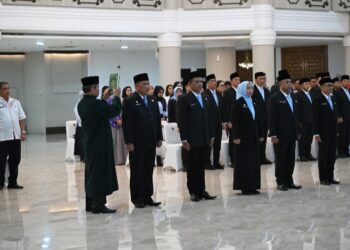 Kadis Kominfo Hingga Kadisperindag Sumut Dilantik Bobby Nasution, Ingatkan Jangan Korupsi