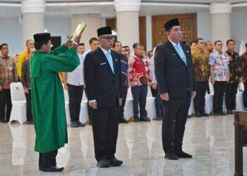 Bobby Nasution Lantik Kadis PUPR Sumut, Ingatkan Jangan Korupsi