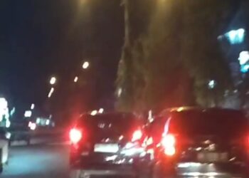 Medan Kota Kriminal, Aksi Dua Mobil Saling Kejar-Kejaran Resahkan Pengguna Jalan