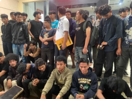 Polda Sumut Pulangkan 42 Peserta Unjuk Rasa, 2 Positif Narkoba Direhabilitasi