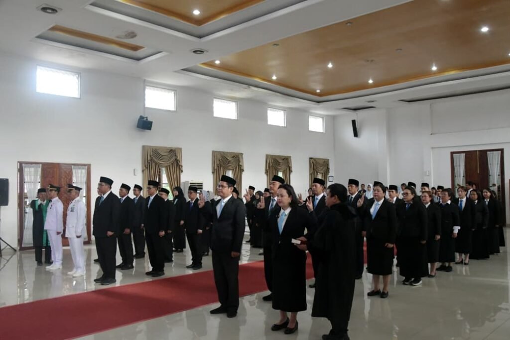 Bupati Deli Serdang Lantik Sejumlah Pejabat, Tegaskan Program Harus Selaras dengan Asta Cita dan RPJMD