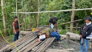 Rekonstruksi Kasus Pembunuhan 2 Personel Brimob di Nabire, Satgas Ops Damai Cartenz Peragakan 21 Adegan
