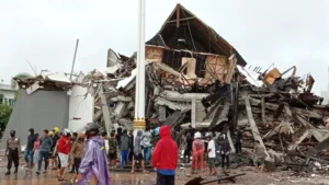 Gempa Magnitudo 6 Guncang Poso, Gereja Roboh, Puluhan Jemaat Luka