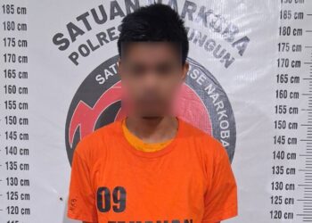 Polres Simalungun Tangkap Bandar Sabu di Gang Kantar Sinaksak