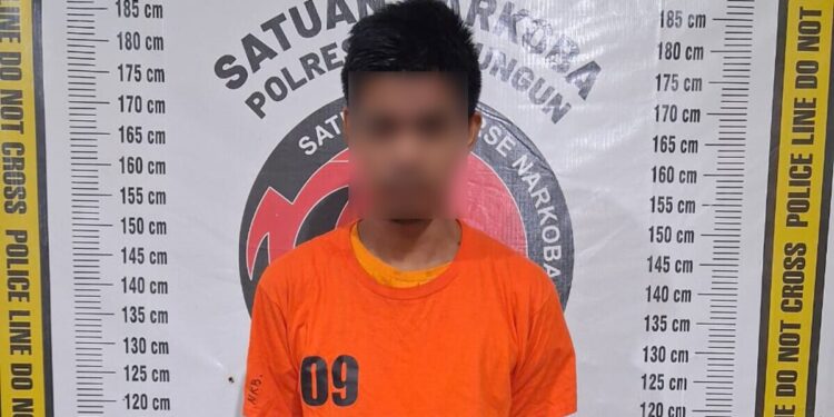 Polres Simalungun Tangkap Bandar Sabu di Gang Kantar Sinaksak