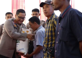 Polda Aceh dan Polres Jajaran Salurkan 65,5 Ton Beras Murah Lewat GPM