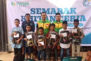 Yakesma Aceh dan YBM PLN Gelar Khitan Massal untuk 50 Anak Yatim dan Dhuafa