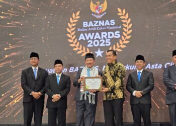 Simeulue Raih BAZNAS Award 2025 Kategori Kepala Daerah Pendukung Gerakan Zakat