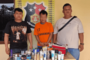 Polsek Perdagangan Ringkus Pelaku Pencurian Toko Kosmetik Senilai Rp 84 Juta, Satu Tersangka Masih Buron