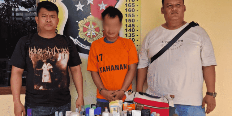 Polsek Perdagangan Ringkus Pelaku Pencurian Toko Kosmetik Senilai Rp 84 Juta, Satu Tersangka Masih Buron