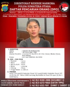 Polda Sumut Terbitkan DPO Terhadap Pemilik Dragon KTV Medan Terkait Peredaran Ekstasi
