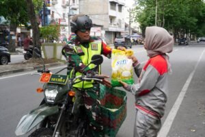 Kodam l BB Salurkan 2,5 Ton Beras Setiap Hari Untuk Warga Terdampak Unjuk Rasa