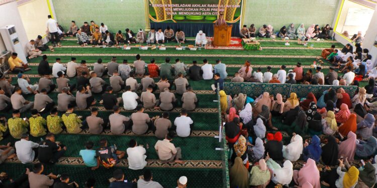 Doa Bersama Polda Sumut di Hari Maulid Nabi: Meneladani Akhlak Rasulullah