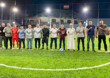 Bupati Aceh Barat Resmikan Lapangan Sepak Bola Mini Soccer Bumi Teuku Umar