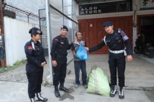 Brimob Polda Sumut Gelar “Minggu Kasih”, Tebar Kepedulian