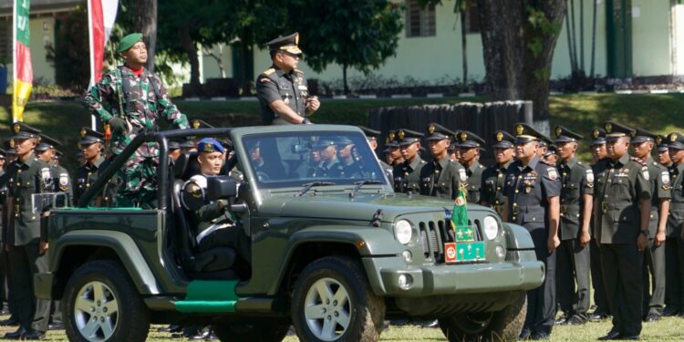 Pangdam l/BB Lantik 595 Siswa Sumut Jadi Bintara Infanteri TNI AD 2025