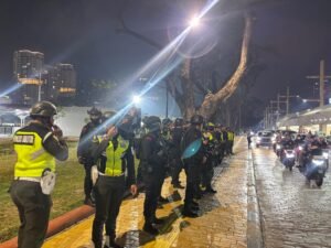 Patroli Gabungan Skala Besar TNI-Polri Kawal Keamanan Malam Akhir Pekan di Kota Medan