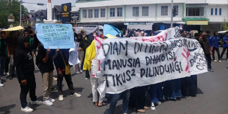 Aksi Mahasiswa Jilid II Kembali Digelar di Aceh Barat