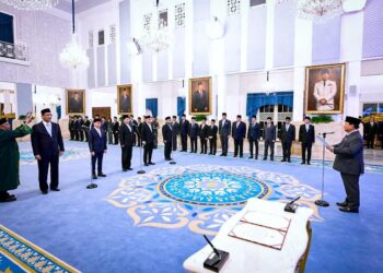 Reshuffle Kabinet: Prabowo Lantik Empat Menteri, ⁠Purbaya Yudhi Sadewa Gantikan Sri Mulyani